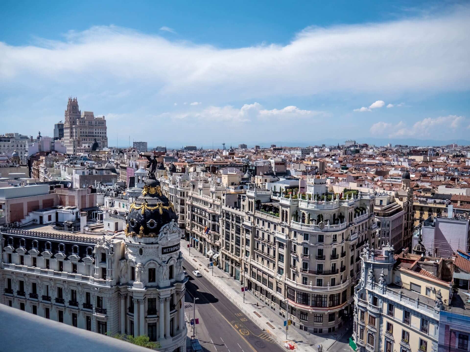 Madrid cityscape