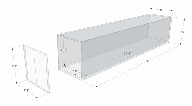 40-foot container schema